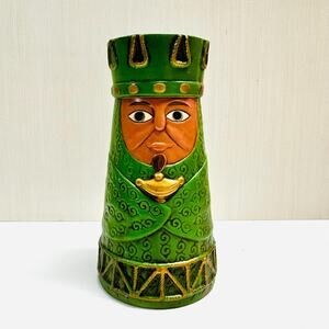 Vintage MCM Dickson Green Wiseman Frankincense Myrrh Candle Holder Christmas